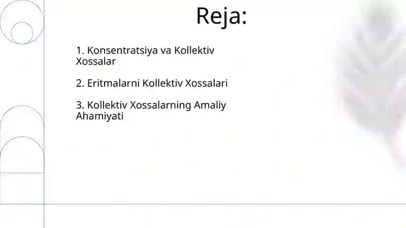 Eritmaning kollegativ xossalari 2