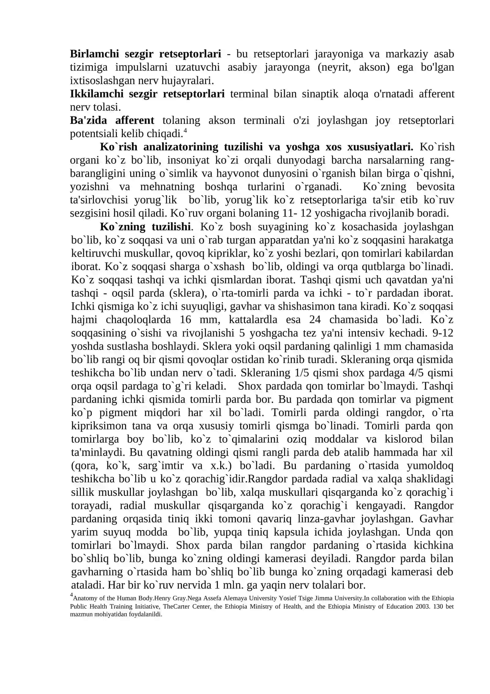 Analizatorlarning yosh xususiyatlari va gigiyenasi 2