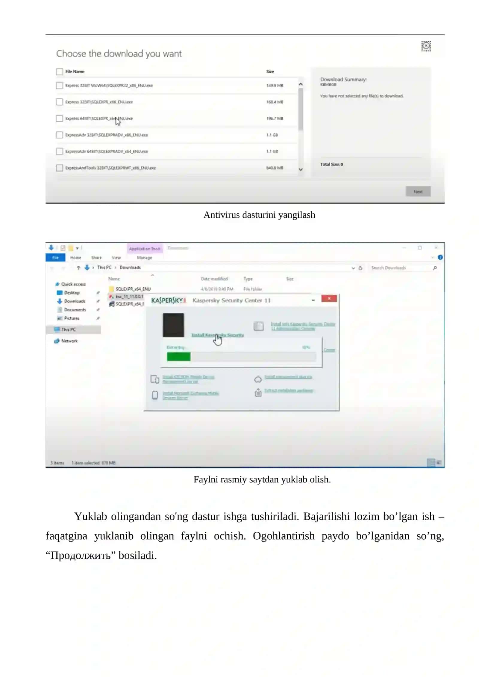Shaxsiy kompyuterlarda viruslarga qarshi himoyani o‘rnatish 2
