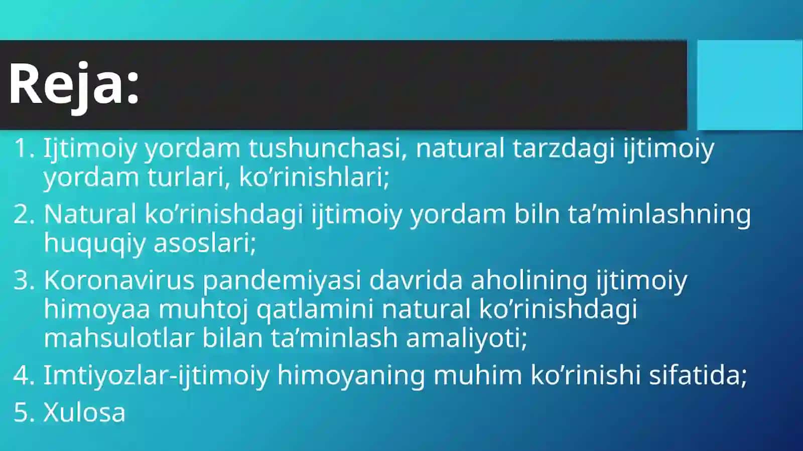 Natural holdagi ijtimoiy yordam va ulardan foydalanish huquqiga egash shaxslar 2