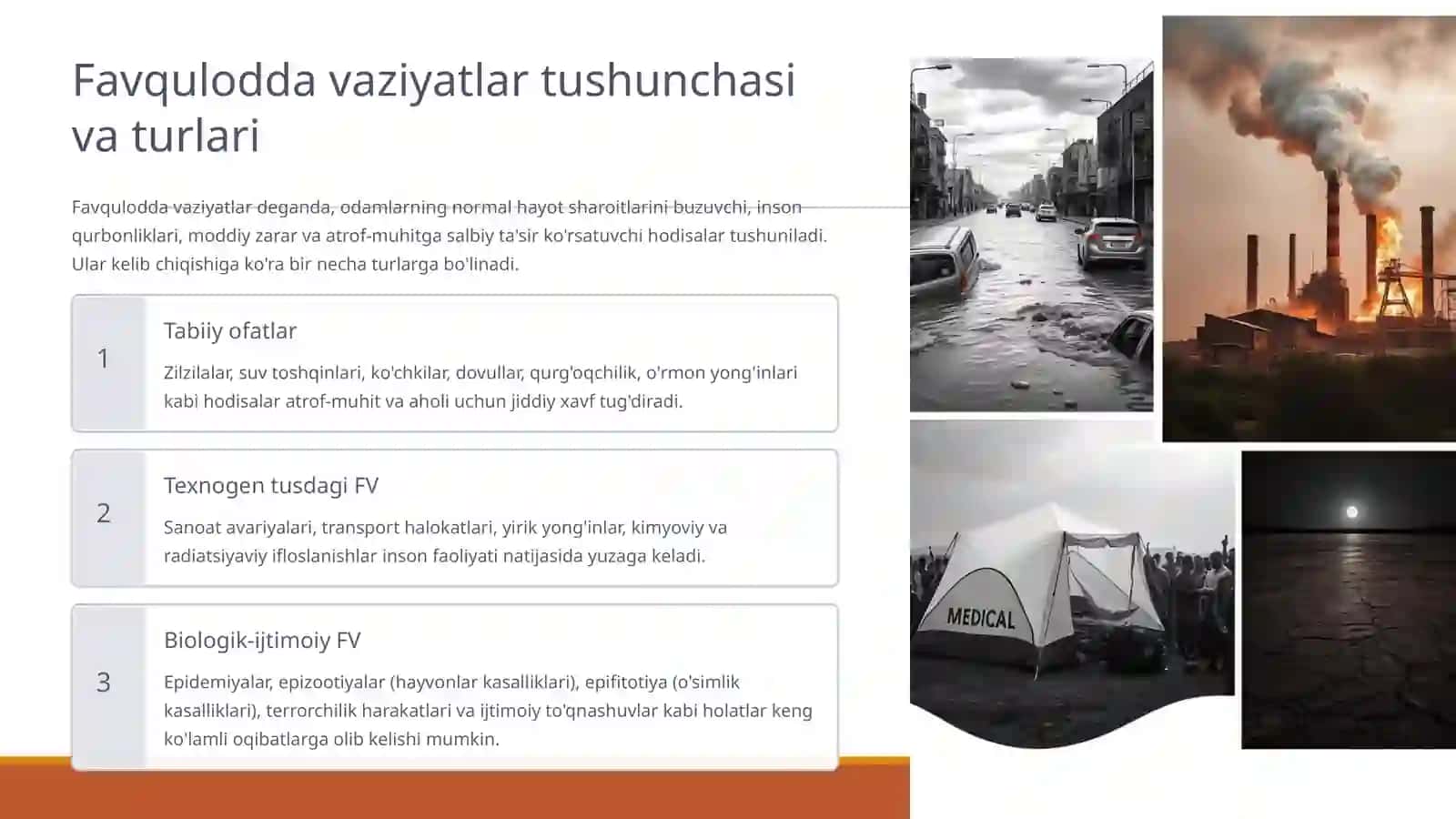 Tinchlik va harbiy harakatlar davrida favqulodda vaziyatlarda fuqaro muhofazasi 2