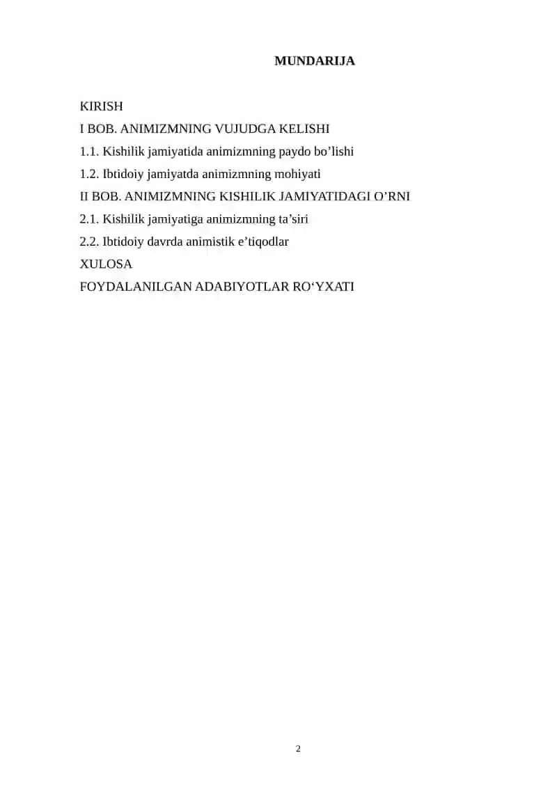 ANIMIZM 2