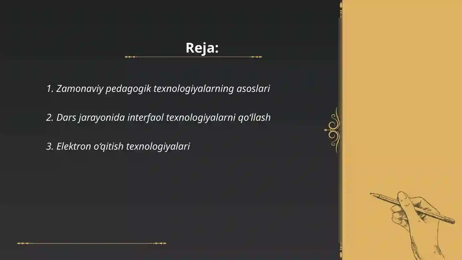 Zamonaviy pedagogik texnologiyalar 2