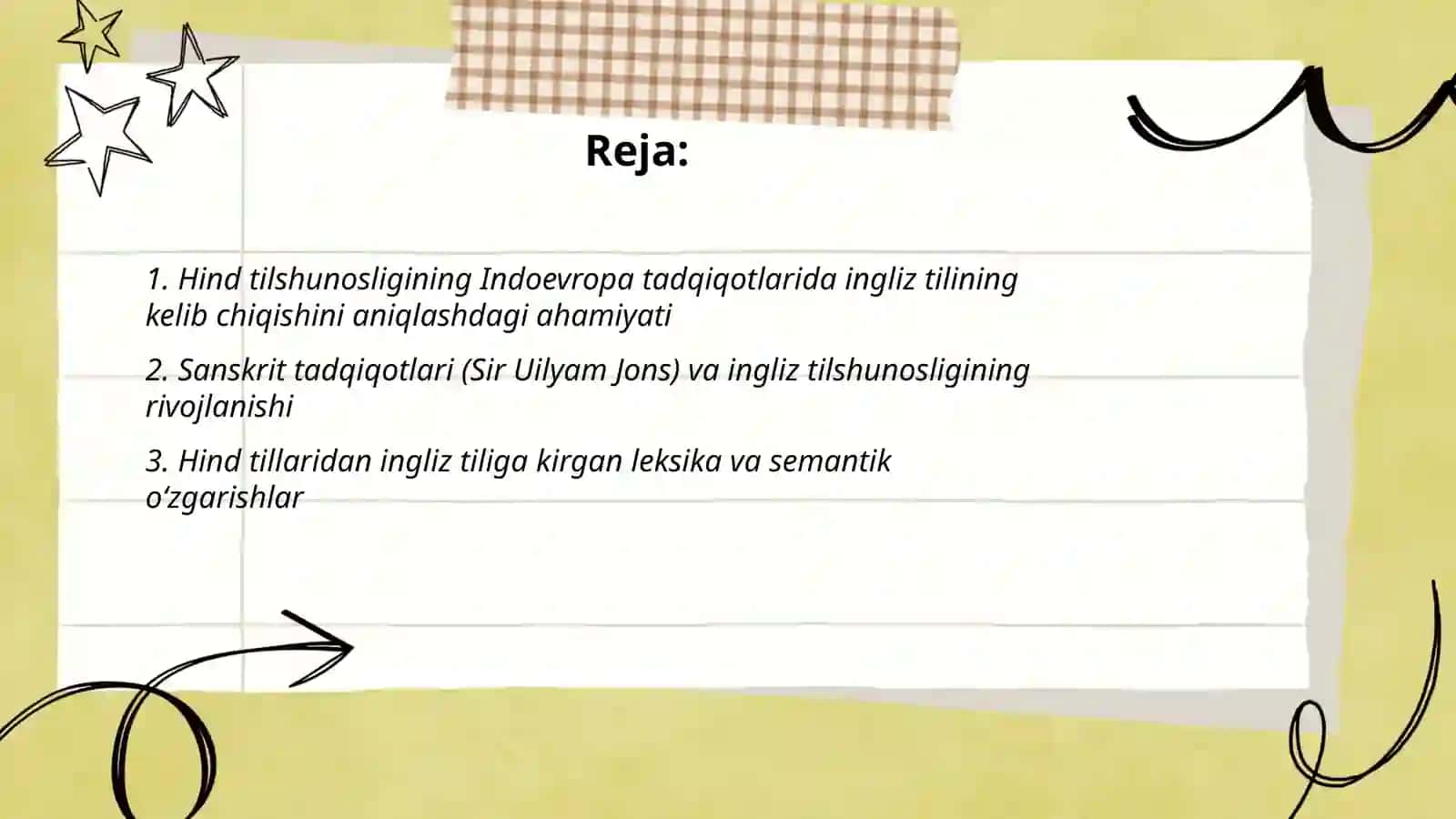 Ingliz tilining rivojida hind, xitoy, yunon tilshunosligining ahamiyati 2