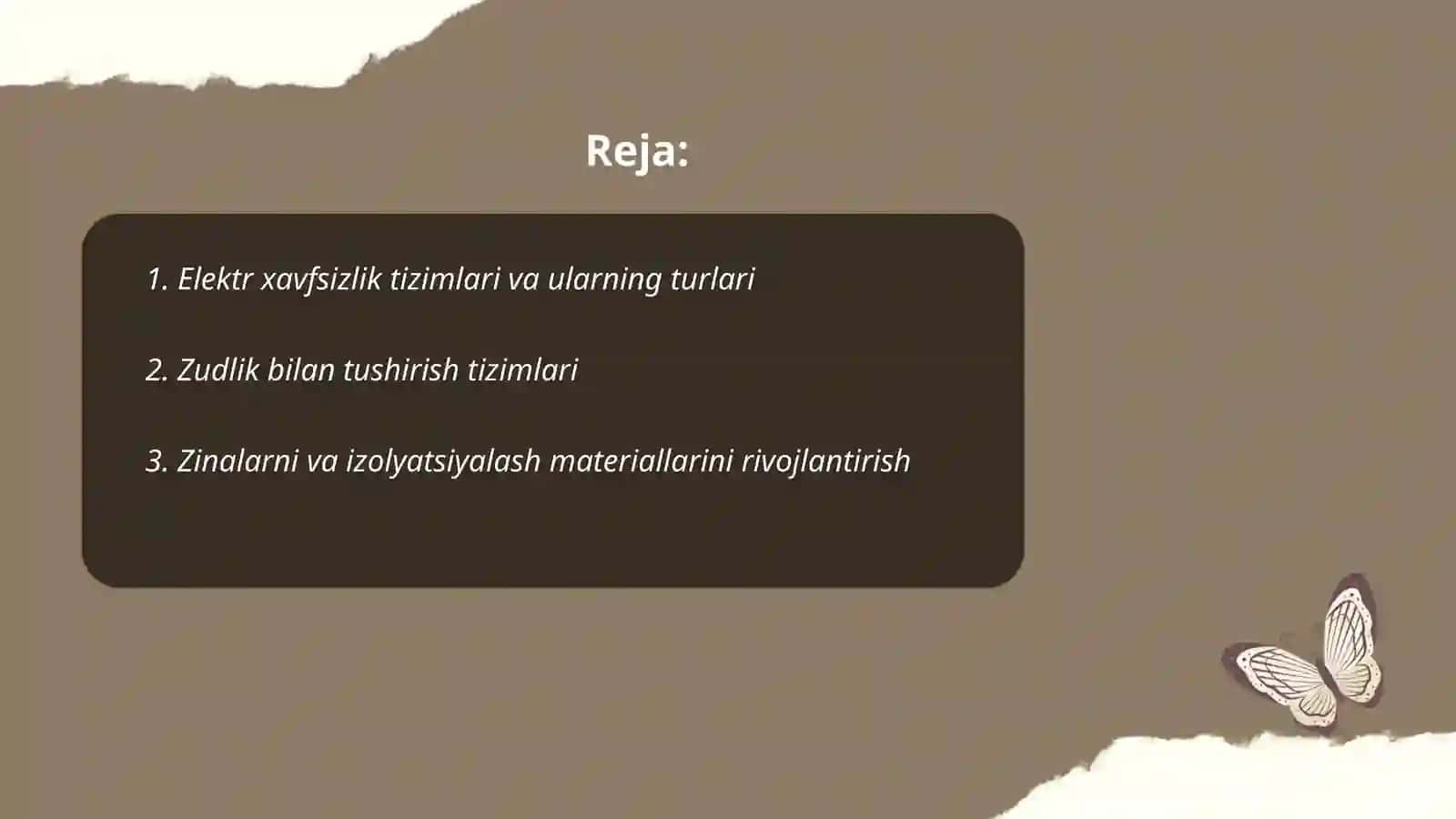 Elektr xavfsizlikni taʼminlovchi zamonaviy texnika tehnologiyalar 2