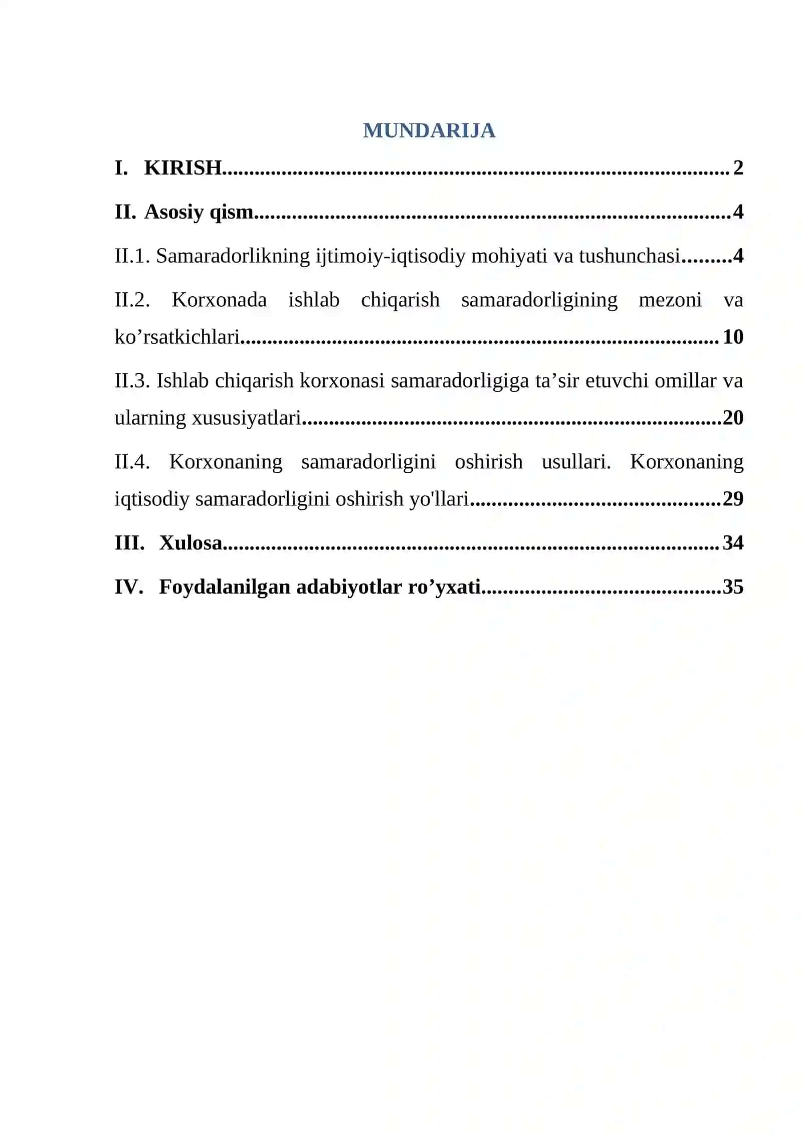 Ishlab chiqarishni makroiqtisodiy ko'rsatgichlarini prognozlash 2