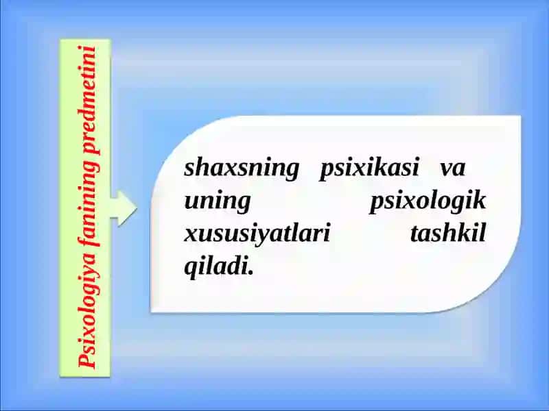 Psixologiya fanining predmeti 2