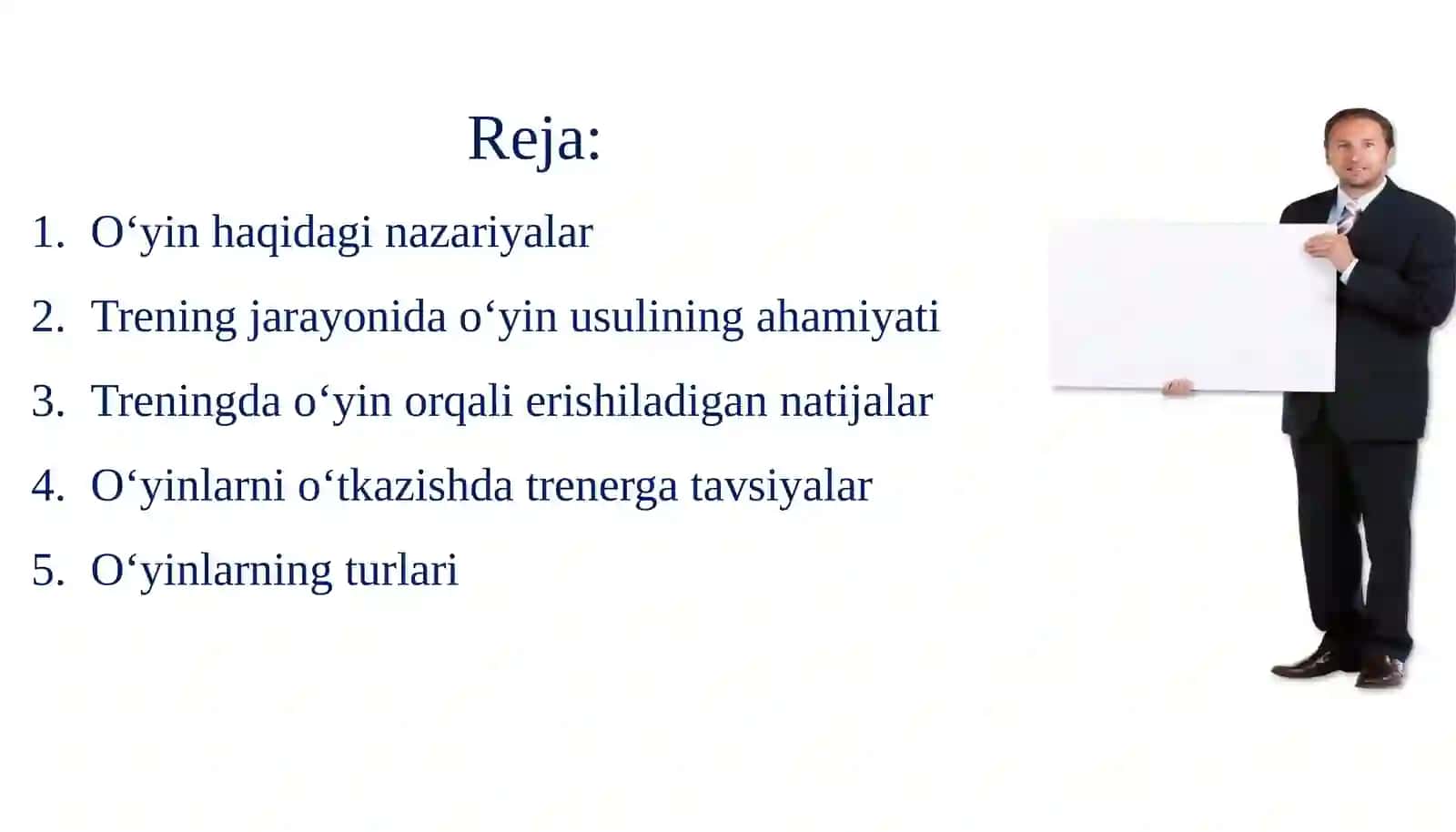 O'YIN – GURUH BILAN ISHLASH VOSITASI 2