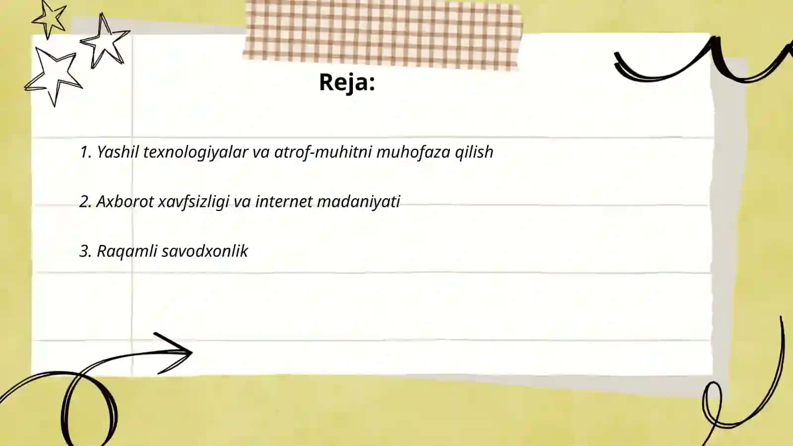 Texnologiya darslariga oid tarbiyaviy tadbirlarni tashkil etish 2