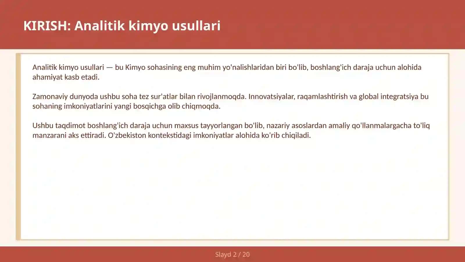 ANALITIK KIMYO USULLARI 2