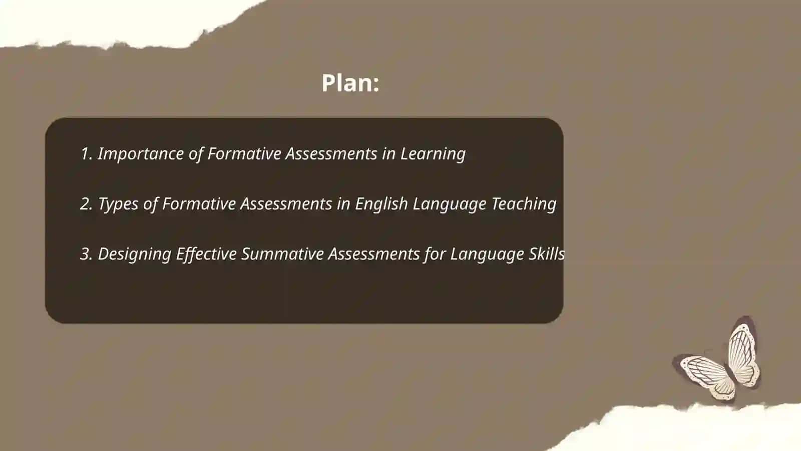 Types of assignment. Formative and Summative assignment 2