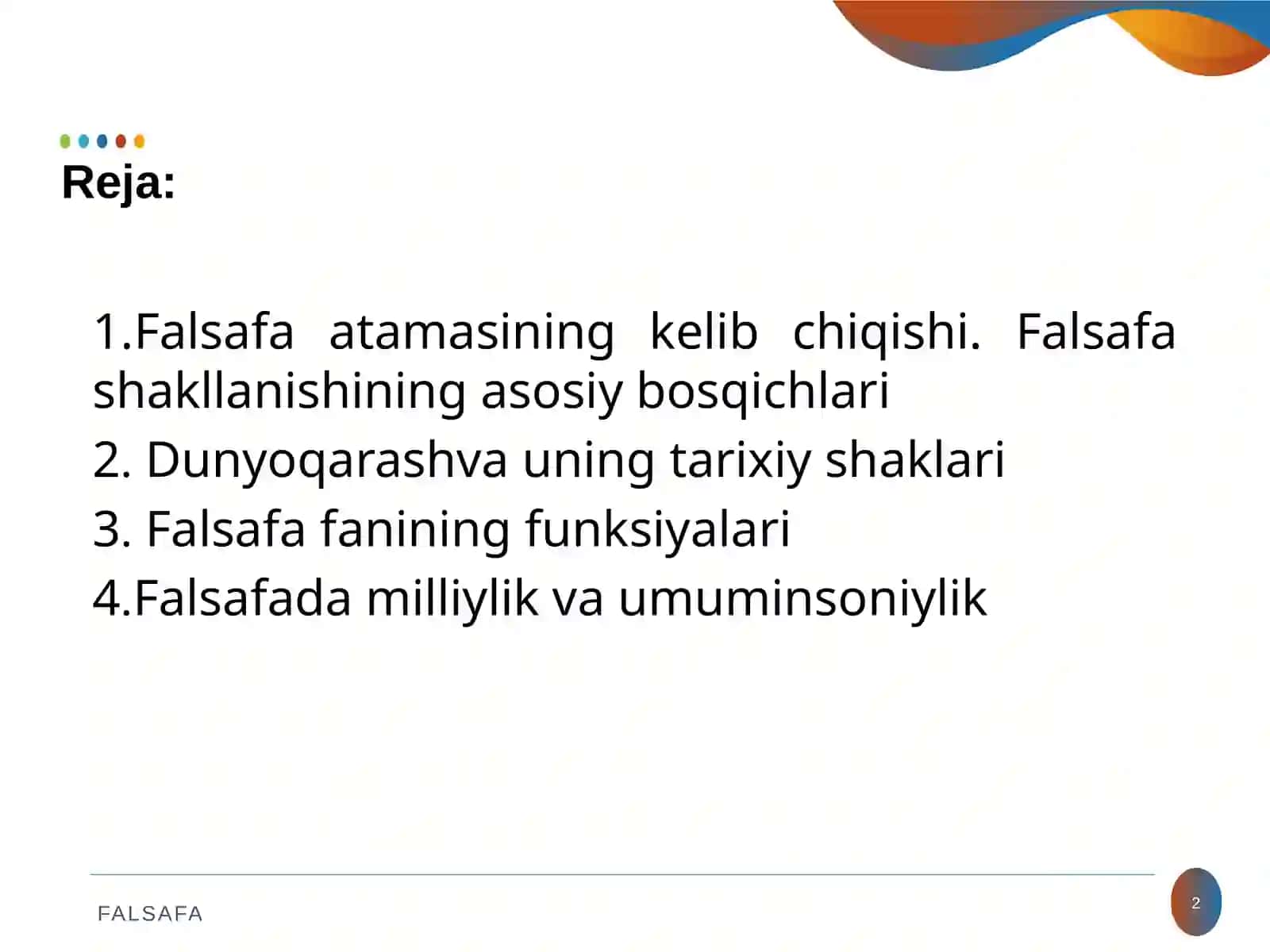Falsafa va uning jamiyat hayotidagi roli 2