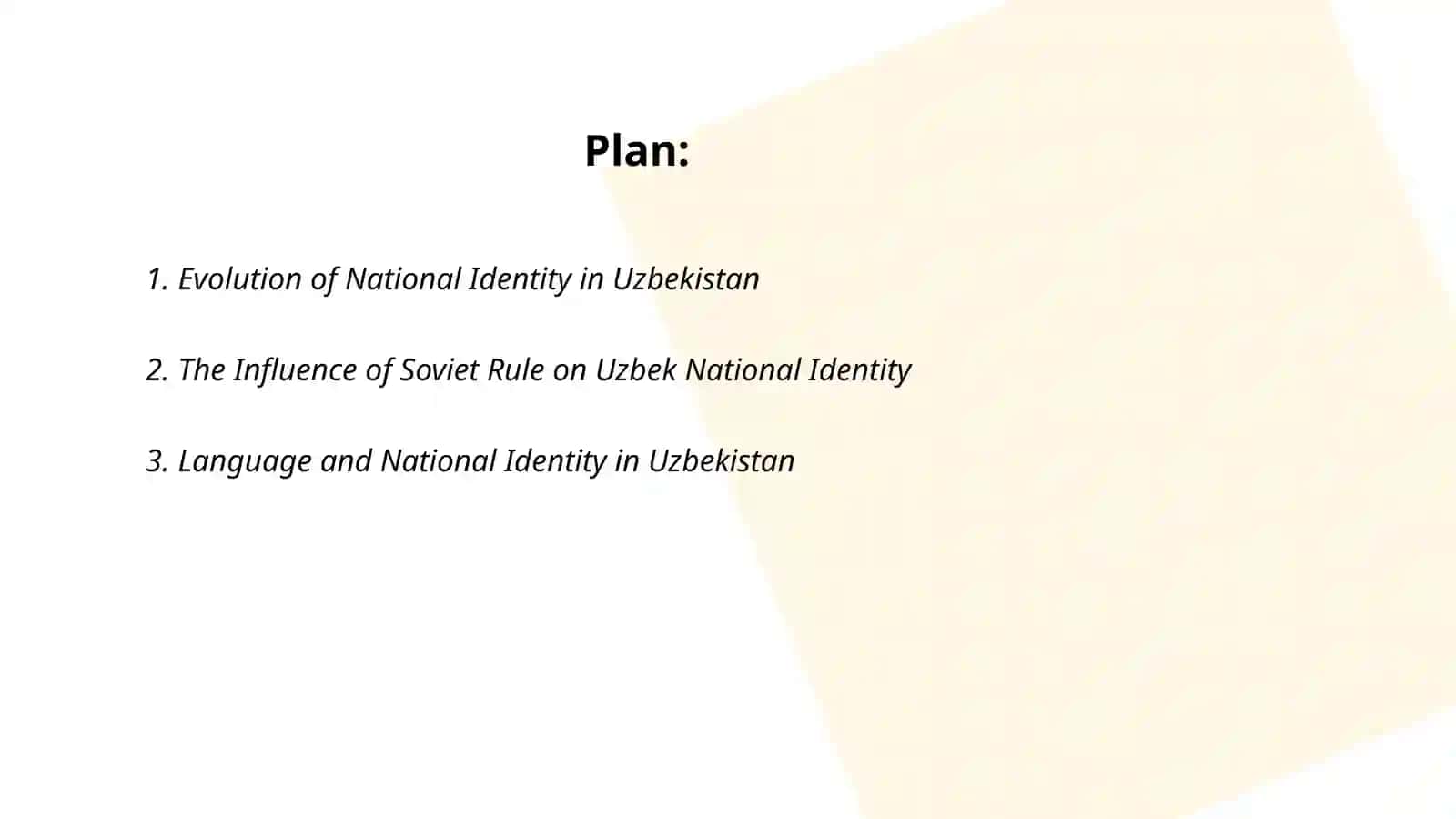 Evolution of National Identity in Uzbekistan 2