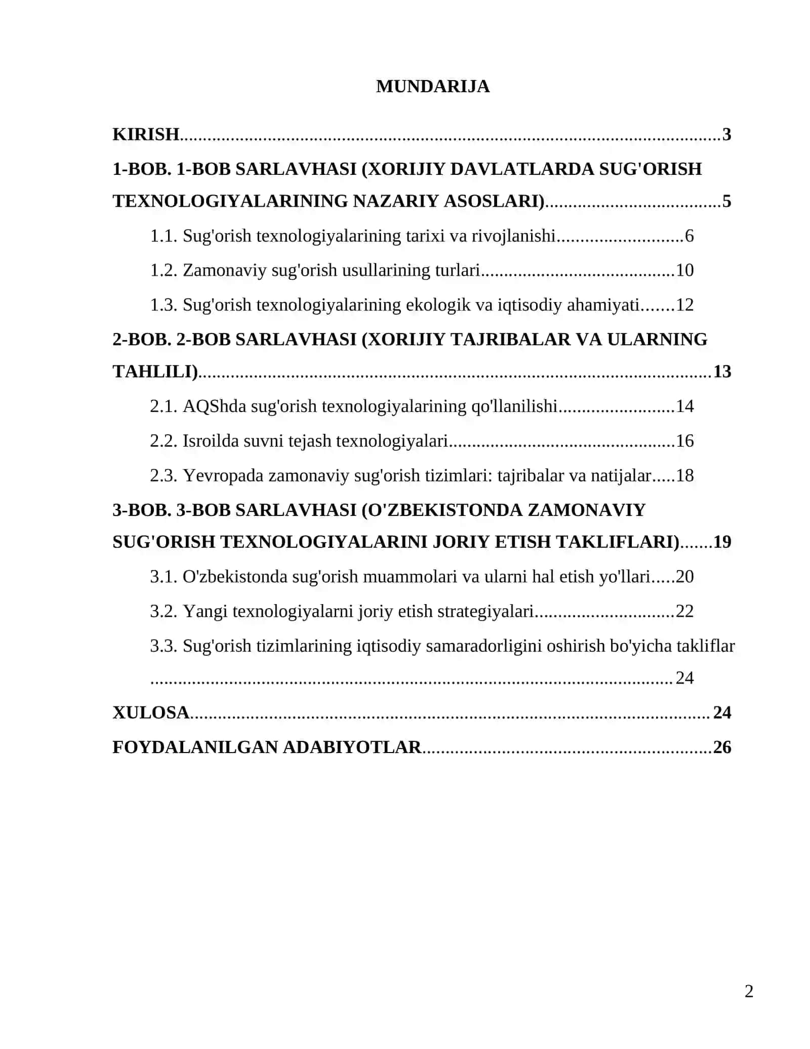 Xorijiy davlatlarda ekinlarni zamonaviy sug‘orish texnologiyalar 2