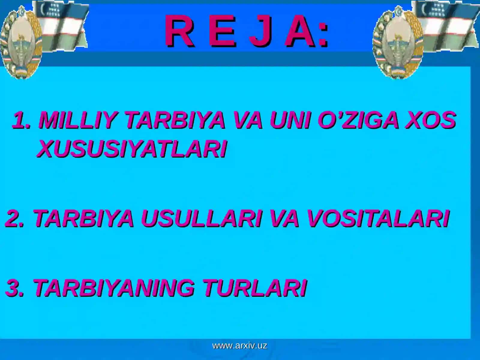 TARBIYA JARAYONIVA USULLARI 2