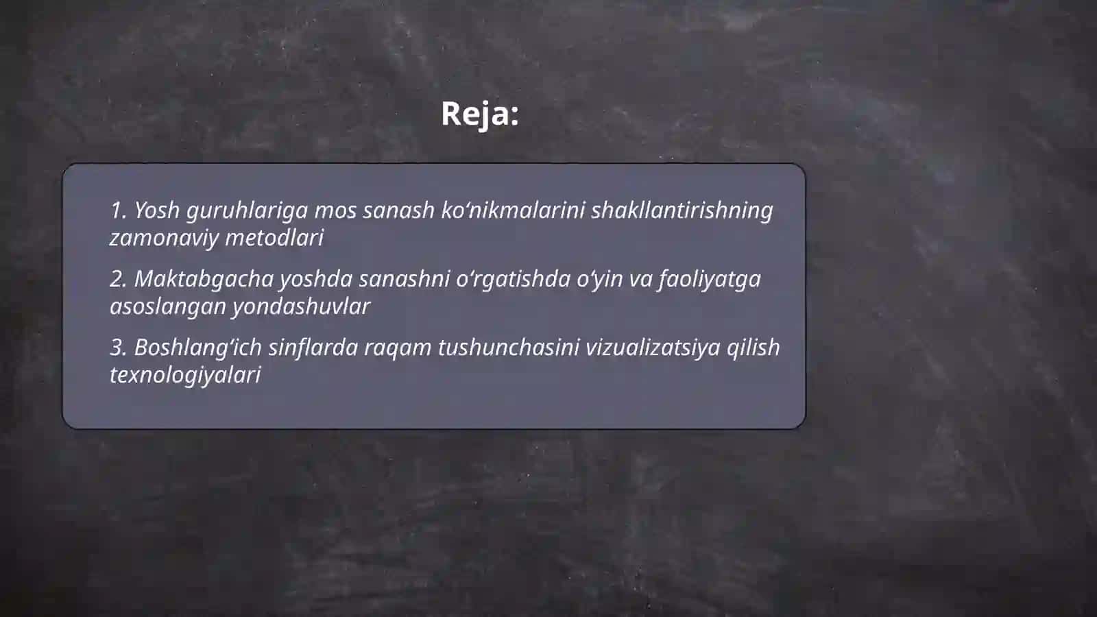 Matematika oʻrganishning zamonaviy metodlari turli yosh guruhlarda bolalarni sanshga oʻrgatish vazifalari 2