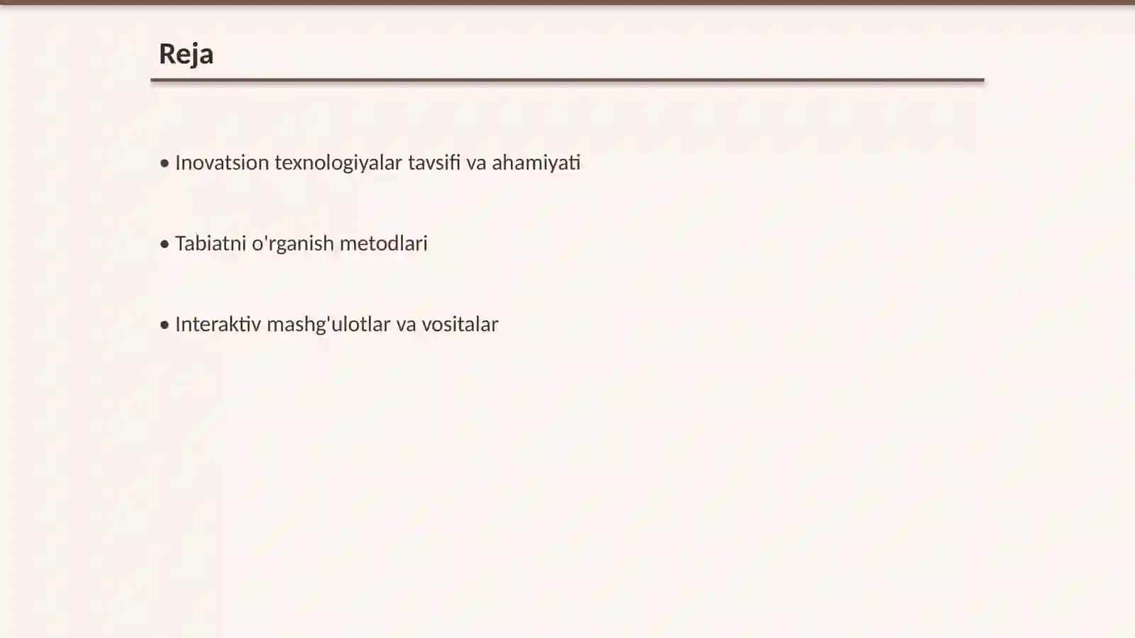 Inovatsion texnologiyalar asosida tabiat bilan tanishtrish mashg'ulotlarni ijodiy tashkil etish 2