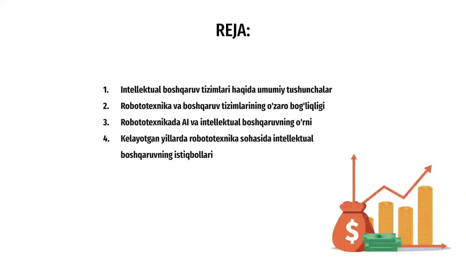 Intellektual boshqaruv tizimlari robototexnika yunalishida qulash istiqbollari 2