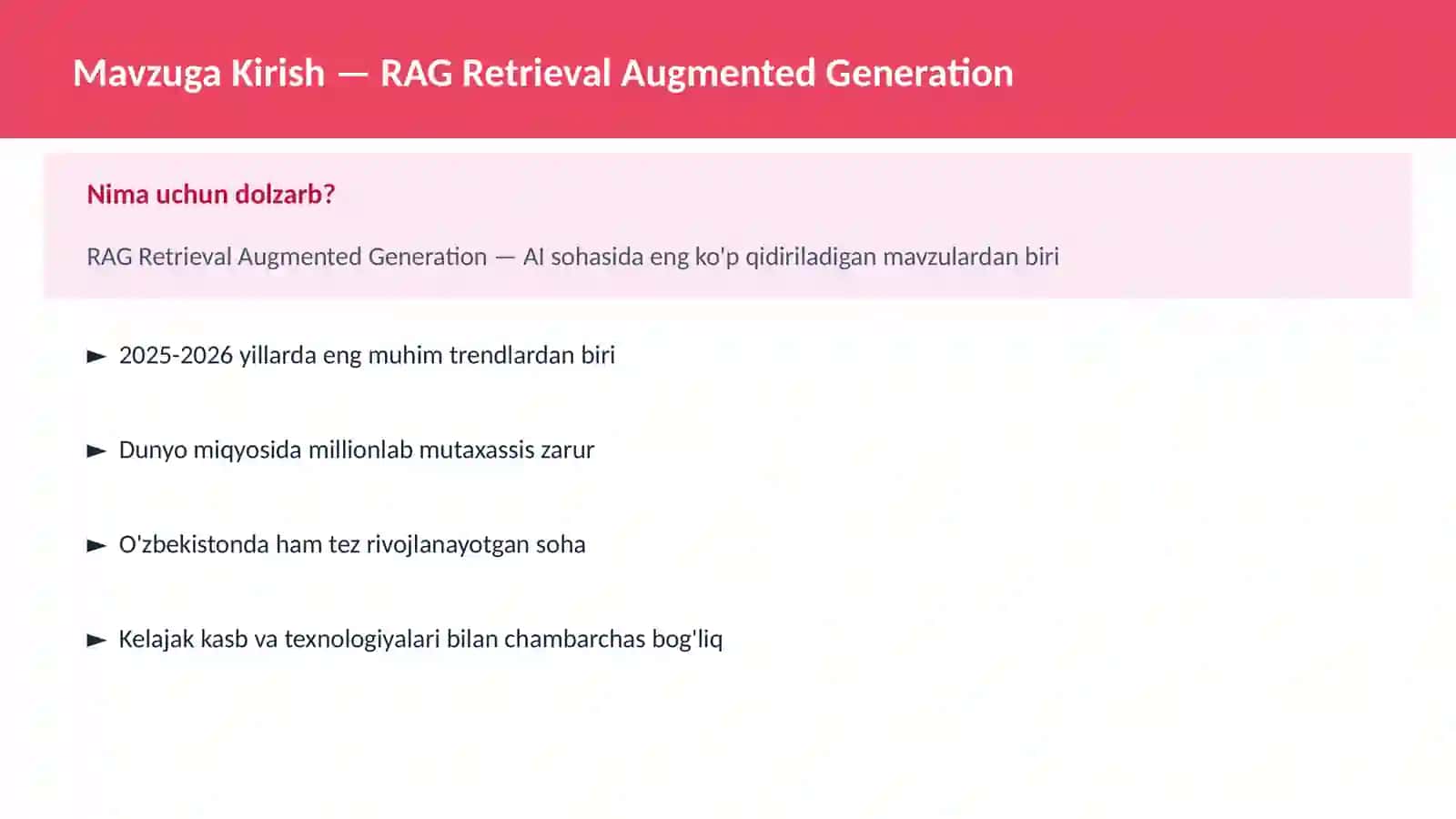 RAG Retrieval Augmented Generation 2