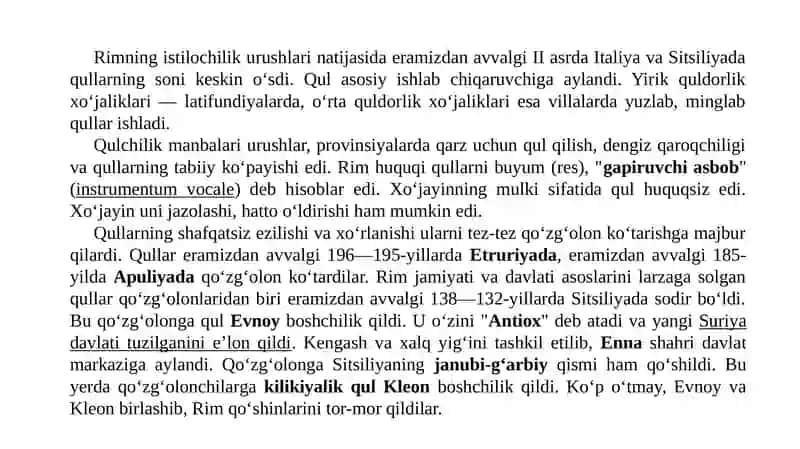 MILODDANAVVALGI II-I ASRLARDA RIMNING IQTISODIY VA IJTIMOIY RIVOJLANISHI 2
