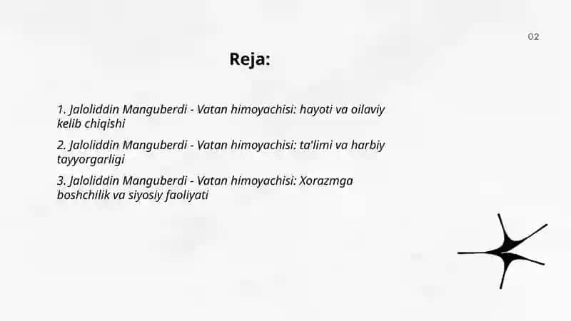 Jaloliddin Manguberdi - Vatan himoyachisi 2