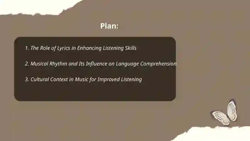 Developing listening comprehension through music and songs 2