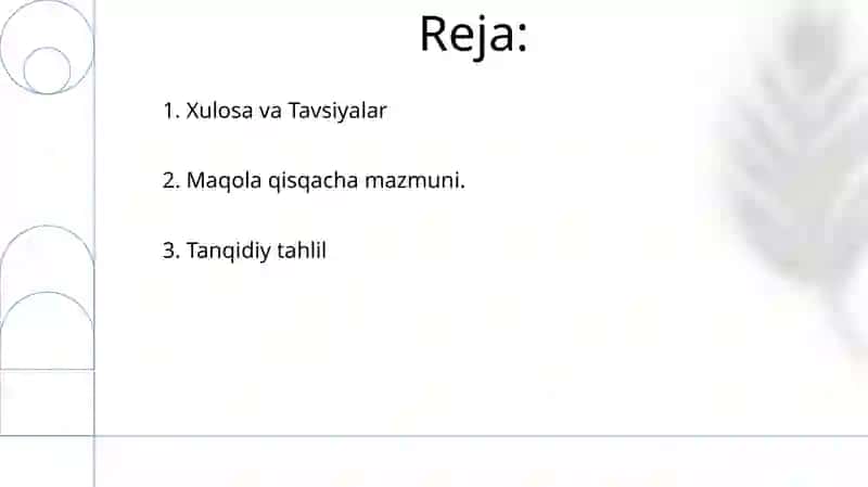 Sohaga oid ilmiy maqolalar 2