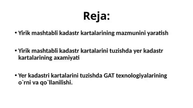 Yirikmashtablikadastr kartalari 2