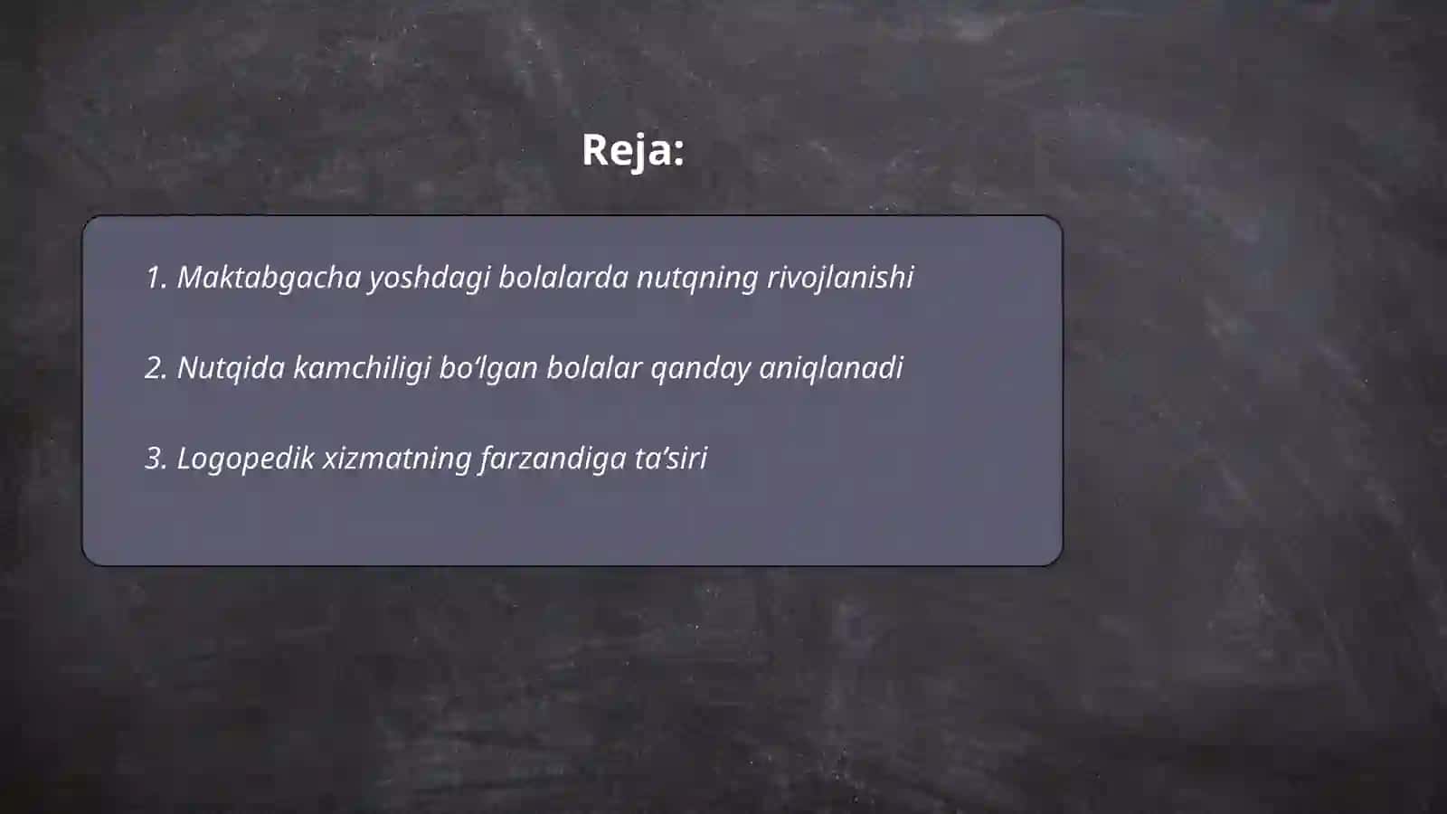 Maktabgacha yoshdagi nutqida kamchiligi boʻlgan bolalarning faoliyat xususiyatlari 2