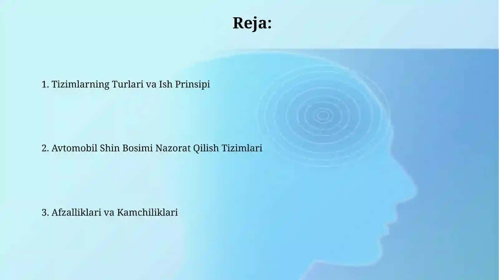 Avtomobil shinalarini nazoratqilishtizimlari 2