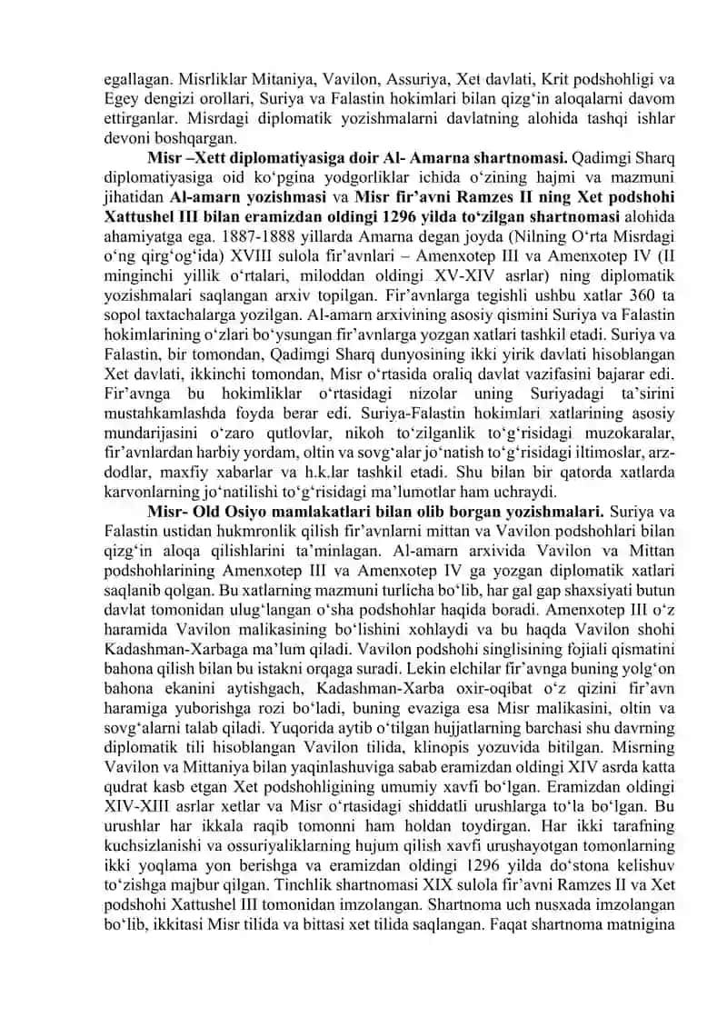 QADIMGI SHARQDA XALQARO MUNOSABATLAR VA DIPLOMATIYA TARIXI 2