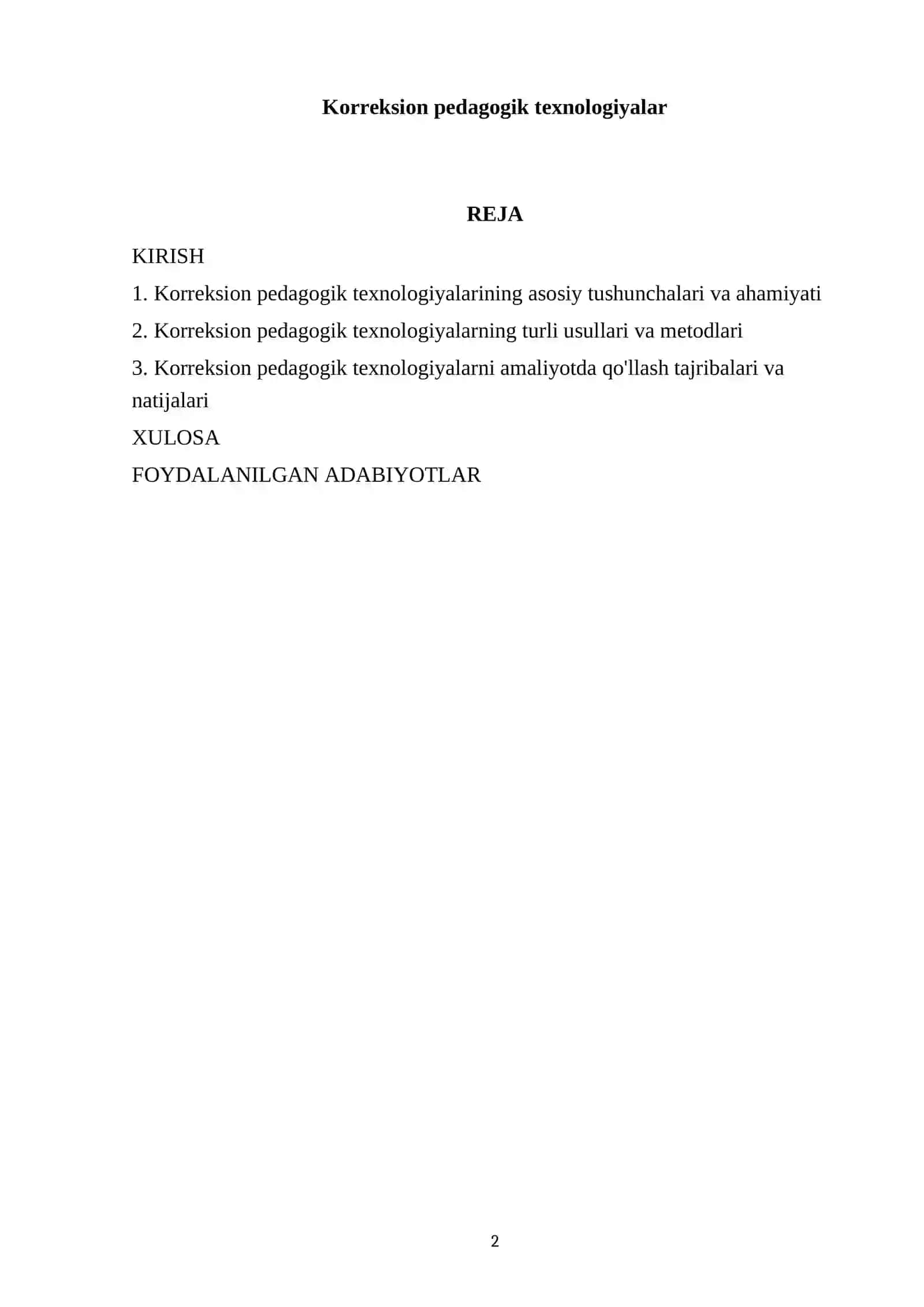 Korreksion pedagogik texnologiyalar 2