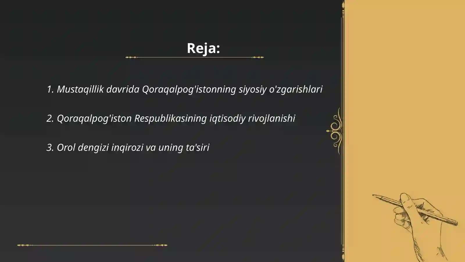 Mustaqillik yillarida Qoraqalpoģiston Respublikasi Ģulomova Xumora 2