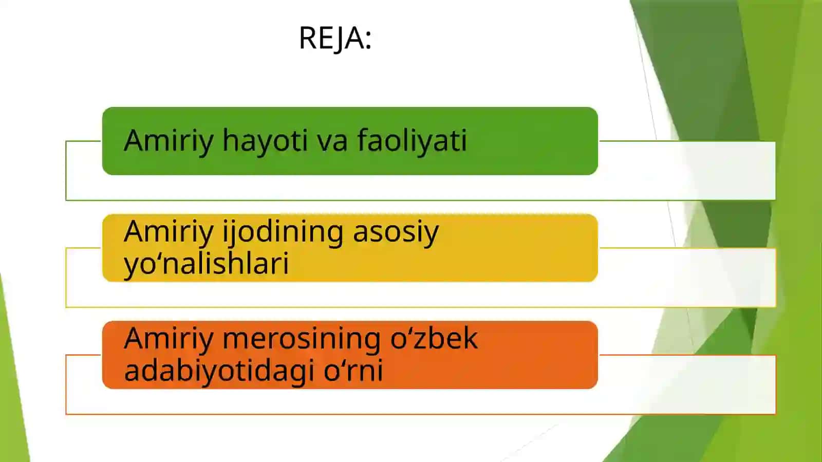 Amiriy hayoti va ijodi 2