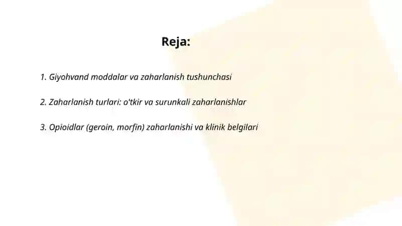 Giyohvand moddalardan zaharlanish va ularning belgilari 2
