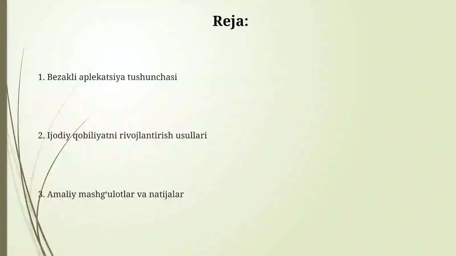 Bezakli aplekatsiyalar orqali ijodiy qobiliyatlarini rivojlantirish 2