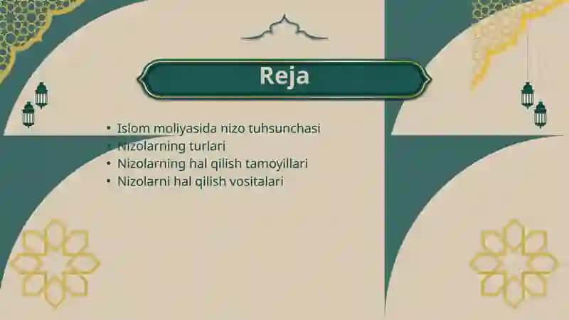 Hozirgi islom moliyasida nizolar va ularning yechimlari 2