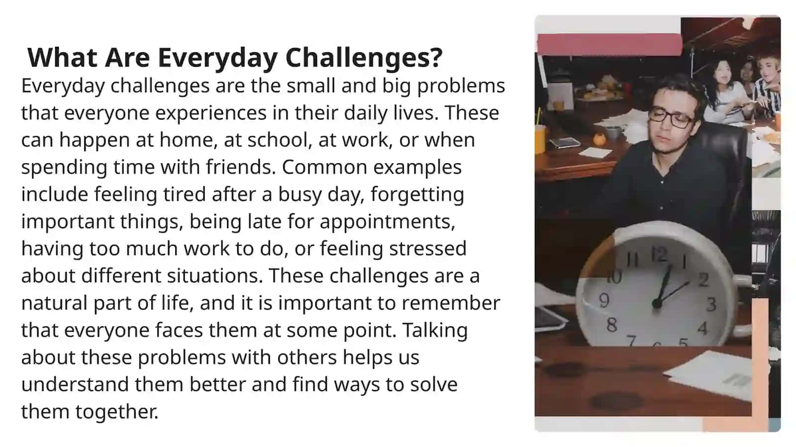 Discussing Everyday Challenges and Giving Advice 2