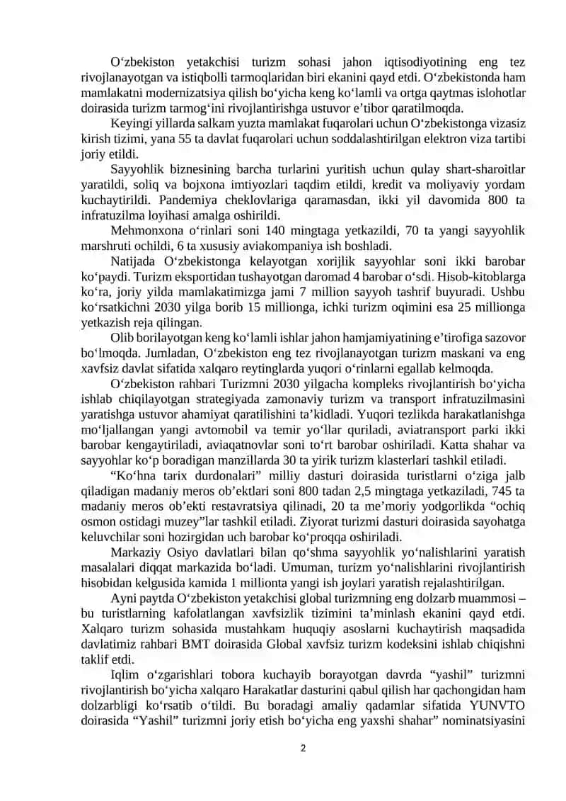 Turizm 2