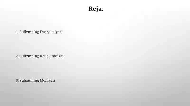 Sufiylik Yo'li 2