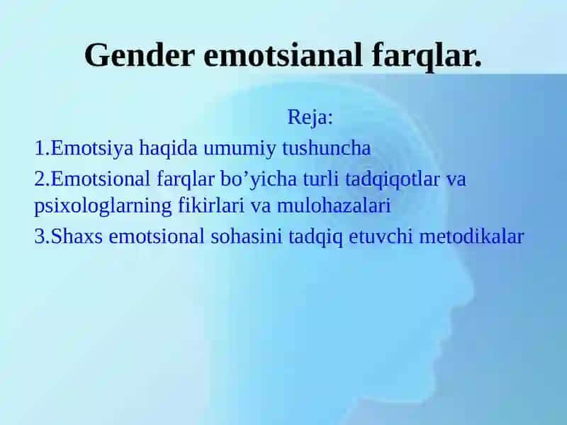 Amaliy Psixologiya Gender Psixologiyasi 2