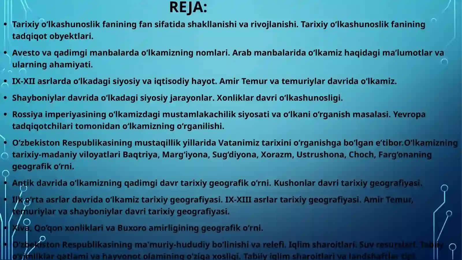 Tarixiy geografiya 2