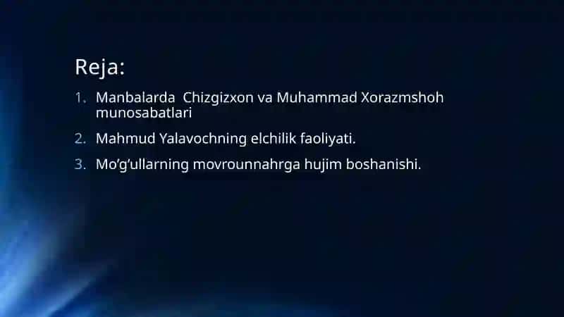 O’zbekistontarixidan slayd 2