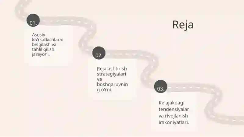 Asosiy koʻrsatkichlarni belgilash va tahlil qilish 2