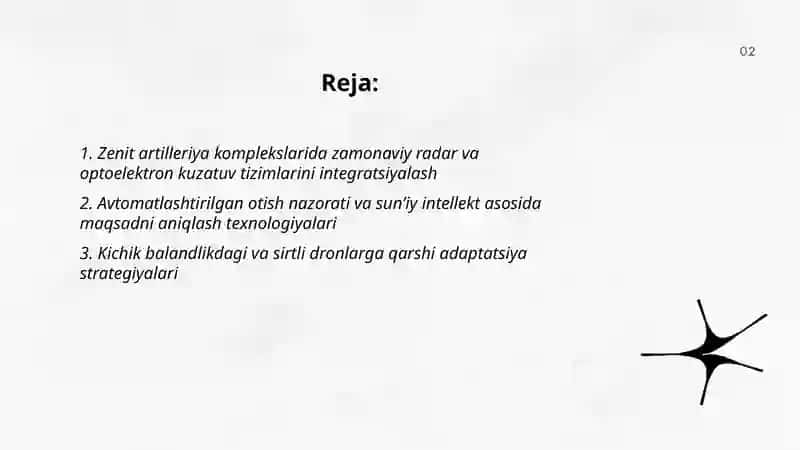 Zenit artleriya komplekslarini rivojlanish istiqbollari 2