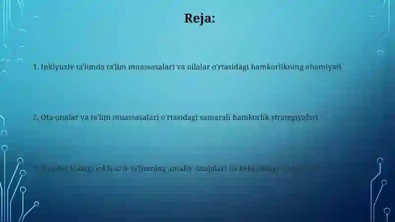 Inklusiv ta'lim jarayoni 2