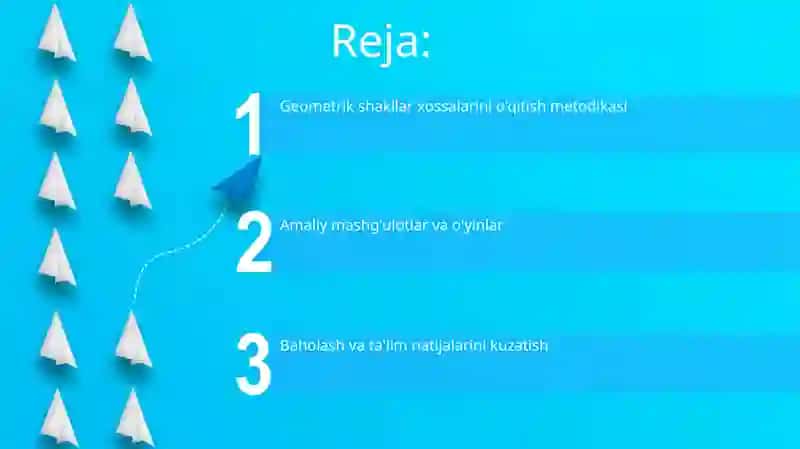 Giometrik figuralarninig tegligini oʻqitish metodikasi 2