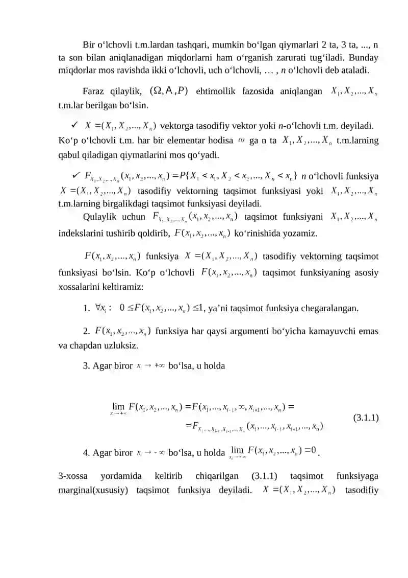 Tasodifiy misollar 2