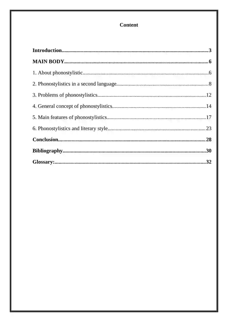 PHONOSTYLISTICS AND ITS MAIN FEATURES 2