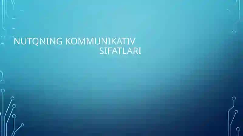 Umidaning O’qituvchi nutq madaniyati Fanidan tayyorlagan taqdimoti 2